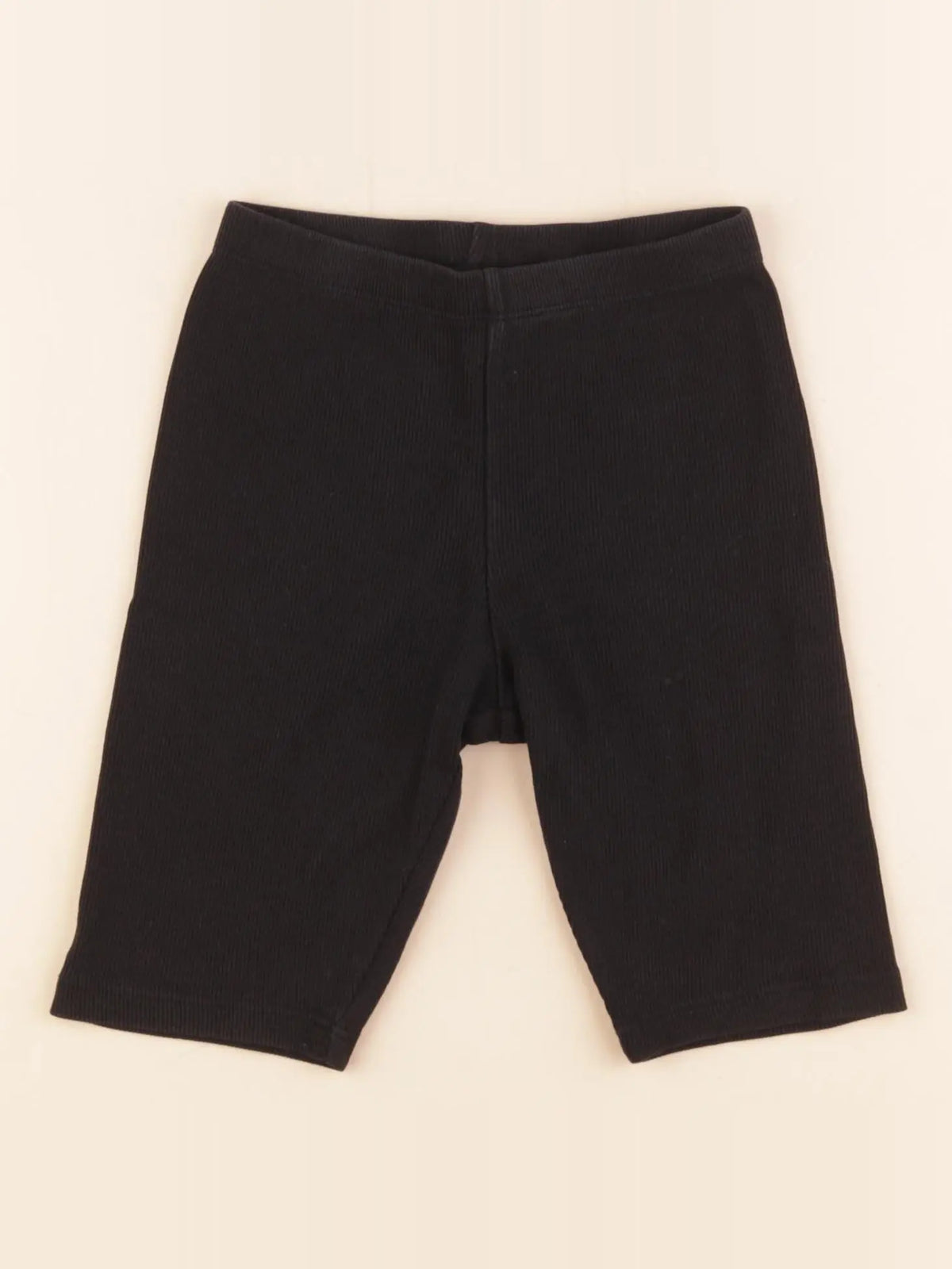 H&M - legging court noir - 7/8 ans