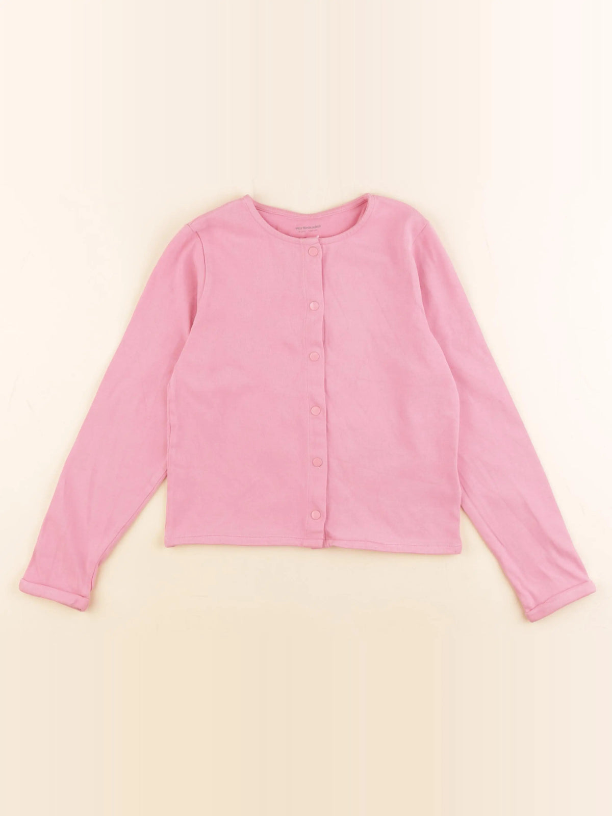 Vertbaudet - tee-shirt rose - 8 ans