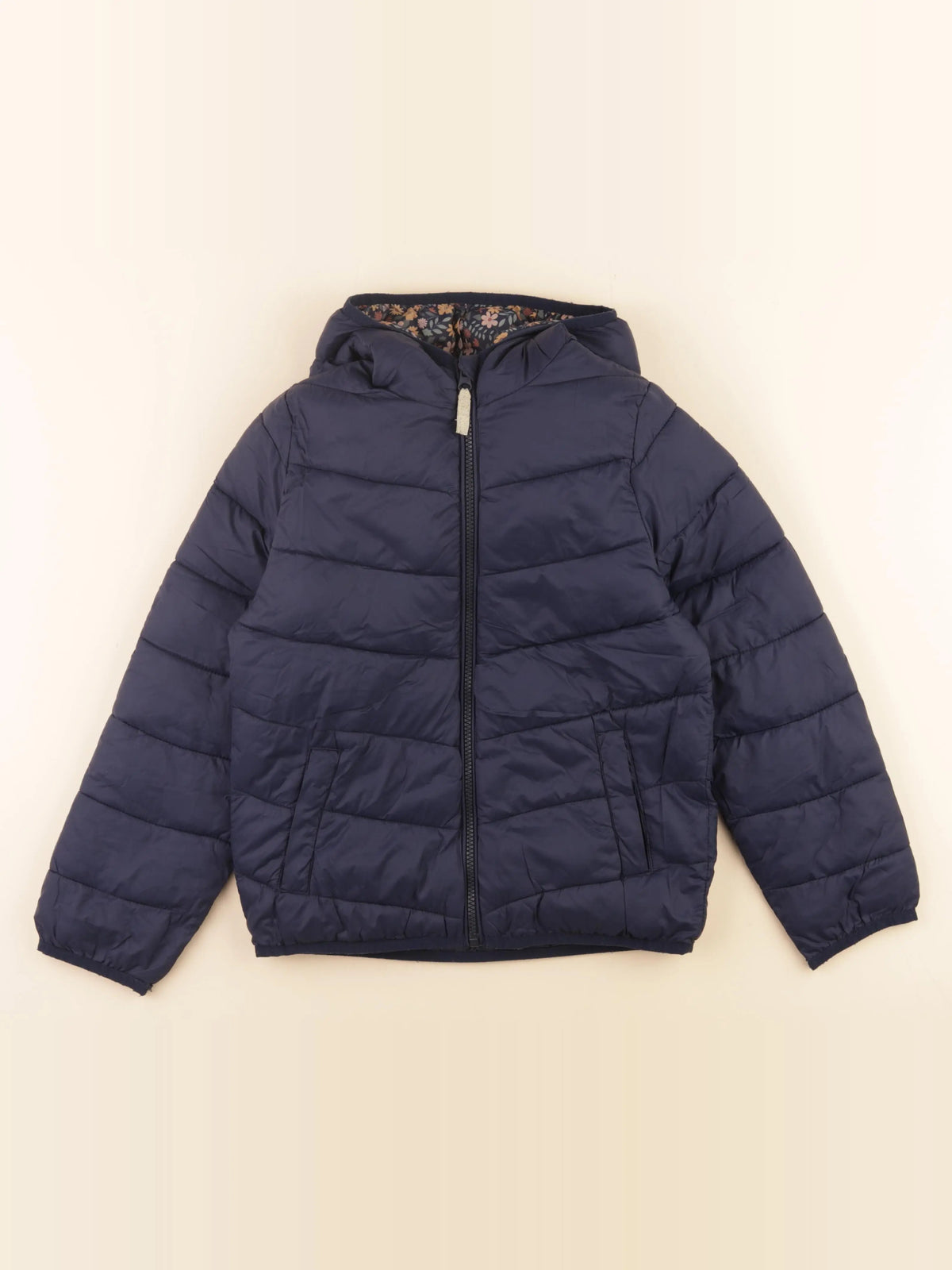 Vertbaudet - doudoune bleu - 10 ans