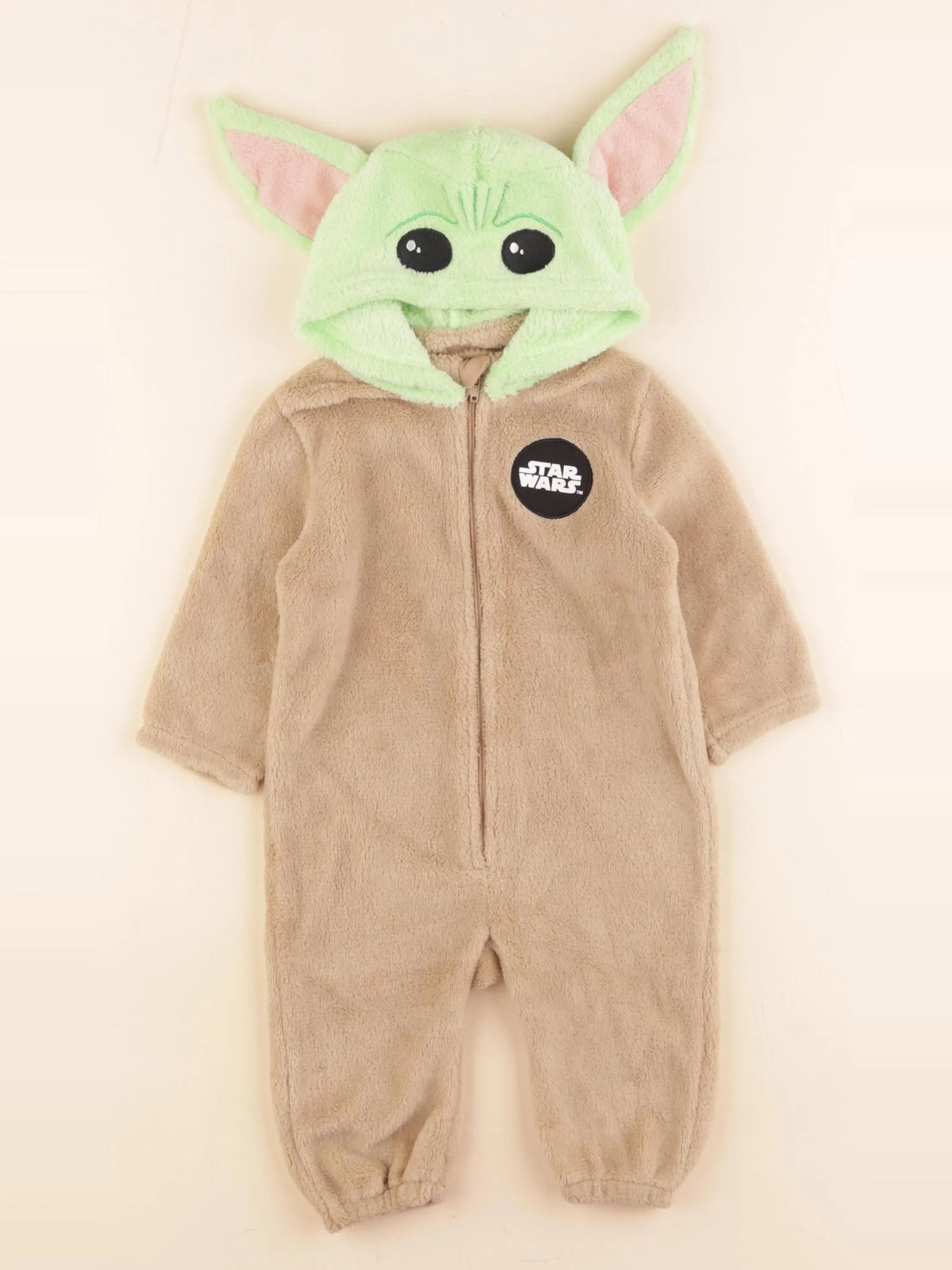 H&M - sur-pyjama beige - 3/6 mois