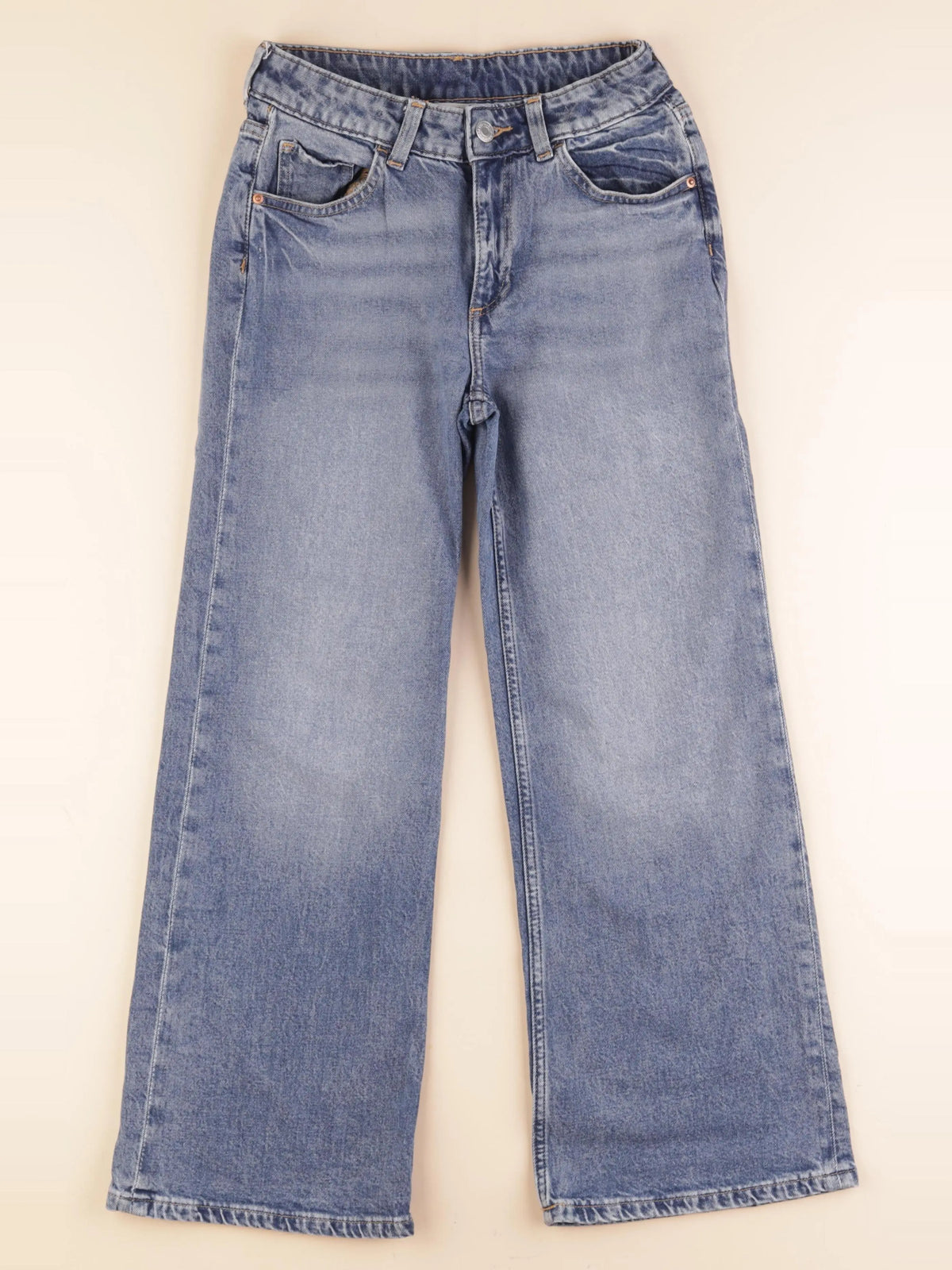 H&M - jean bleu - 11/12 ans