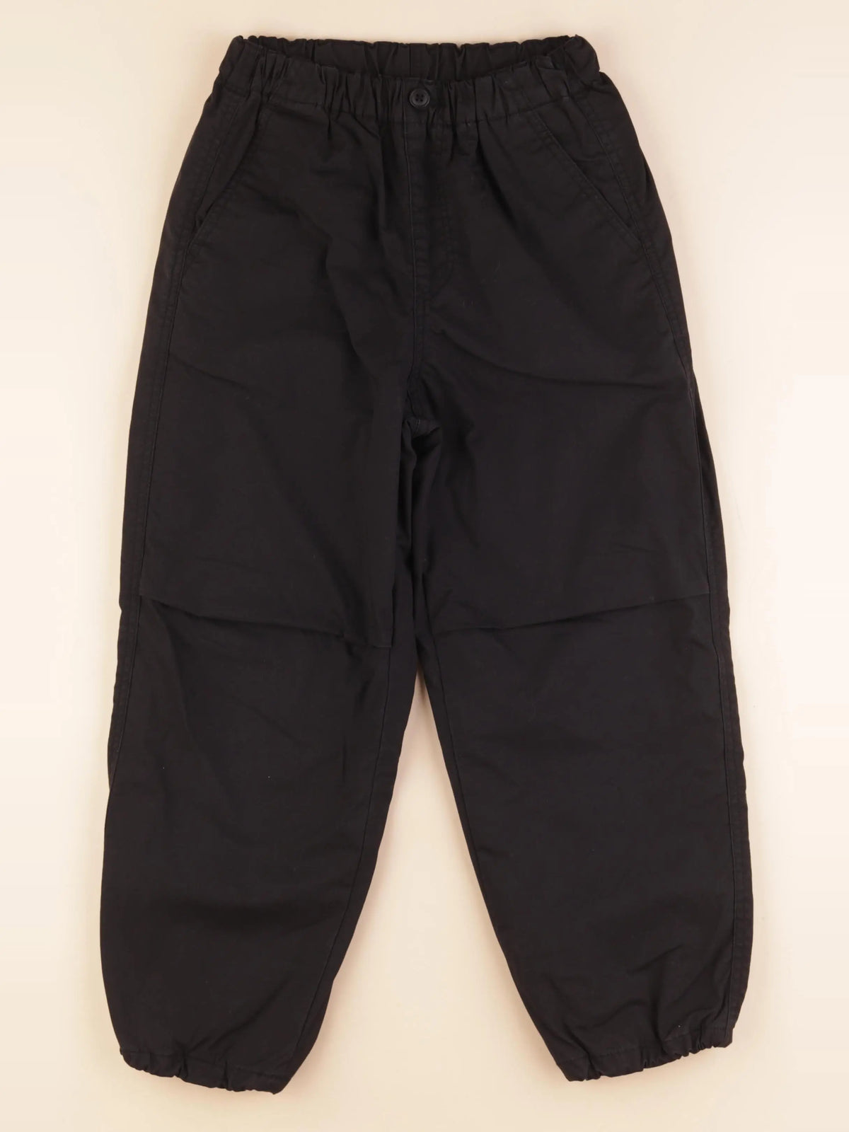Uniqlo - pantalon de ski noir - 7/8 ans