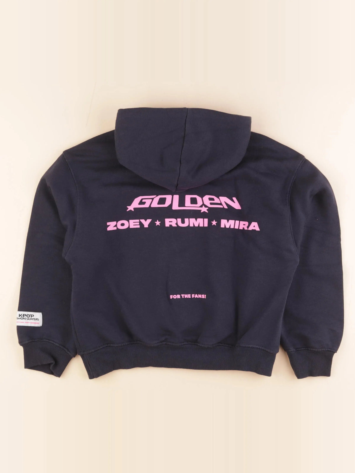 Zara - sweat imprimé au dos noir - 9/10 ans