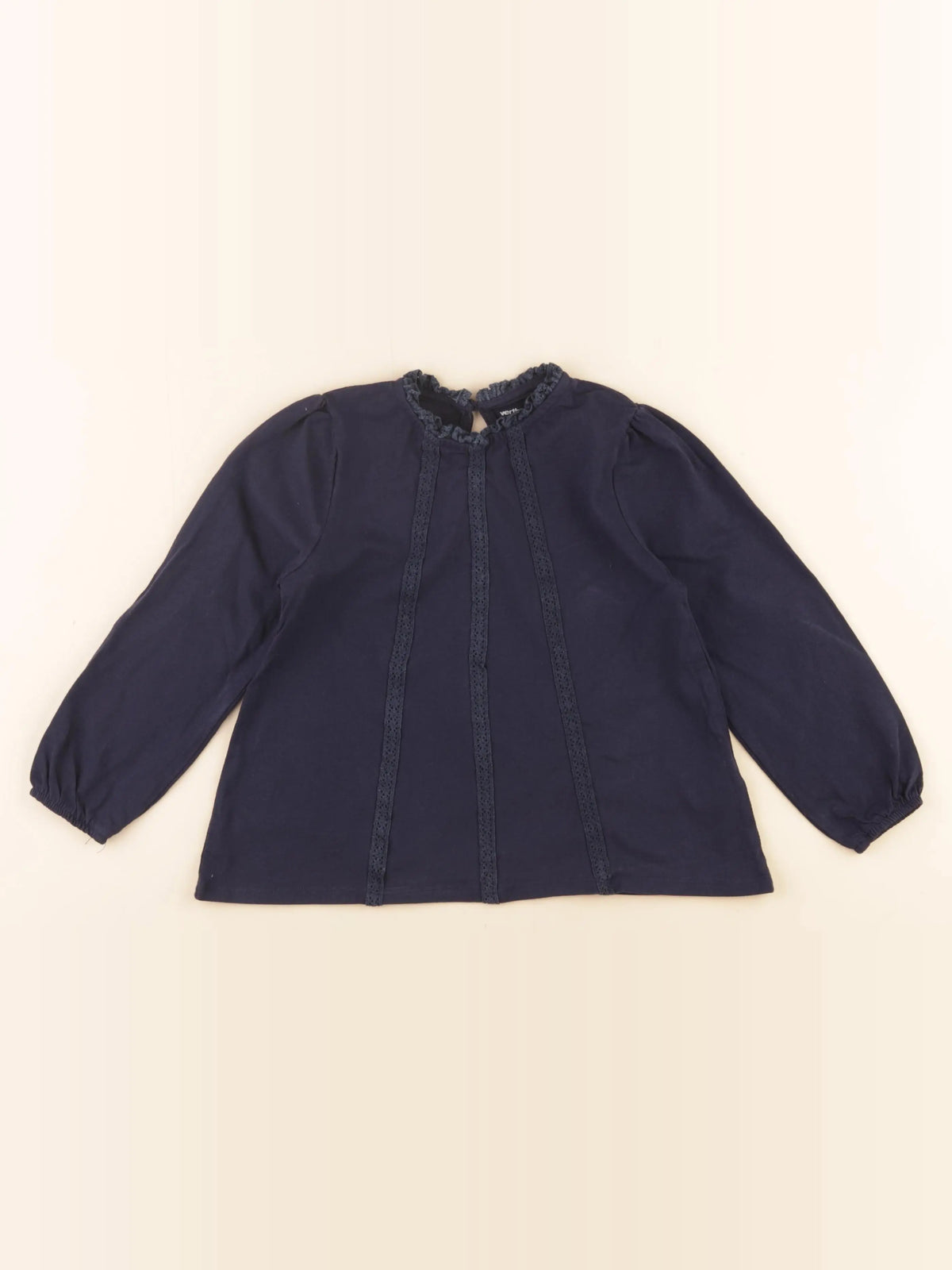Vertbaudet - tee-shirt bleu - 6 ans