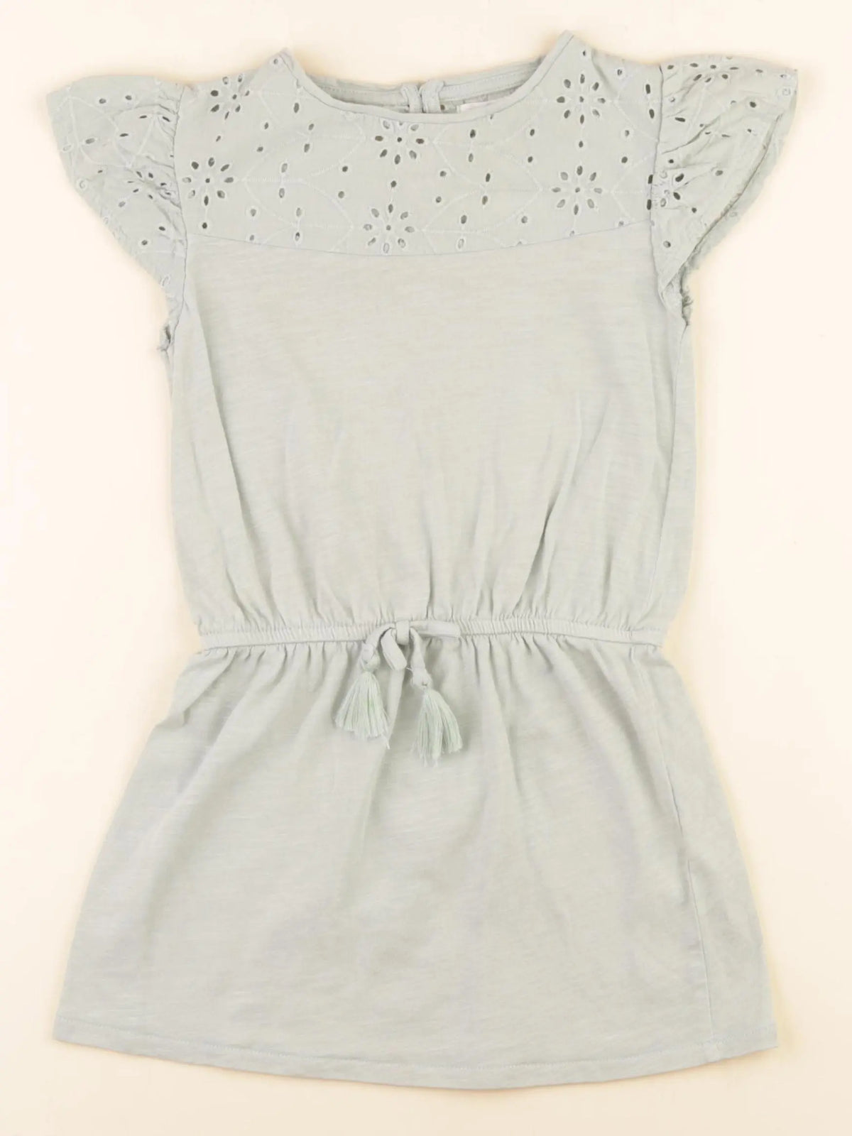 Vertbaudet - robe vert - 4 ans