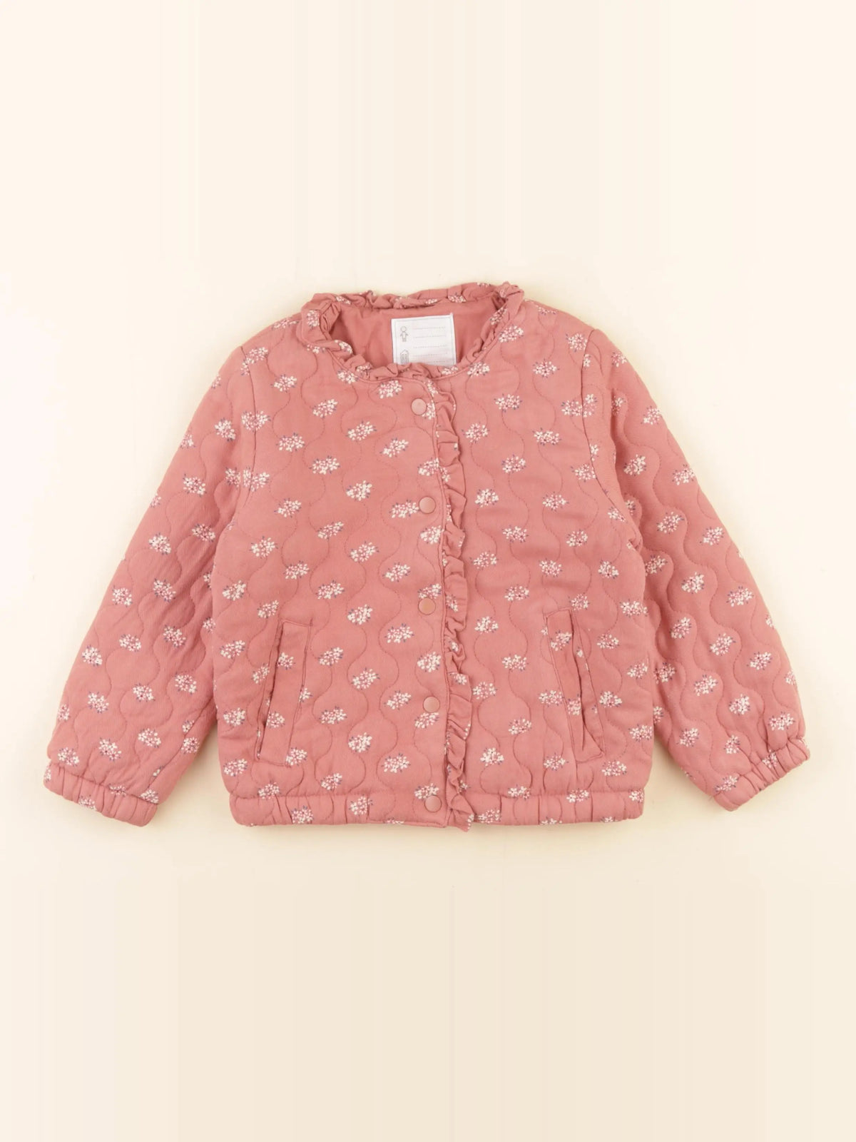 Vertbaudet - veste rose - 4 ans