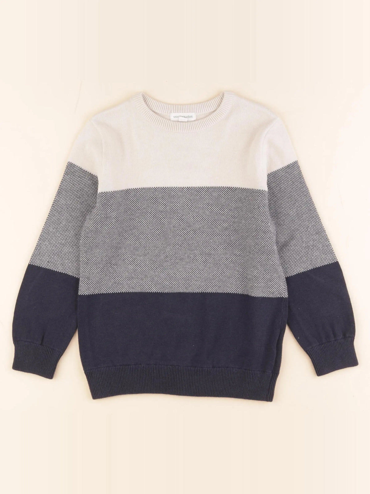 Vertbaudet - pull bleu - 5 ans