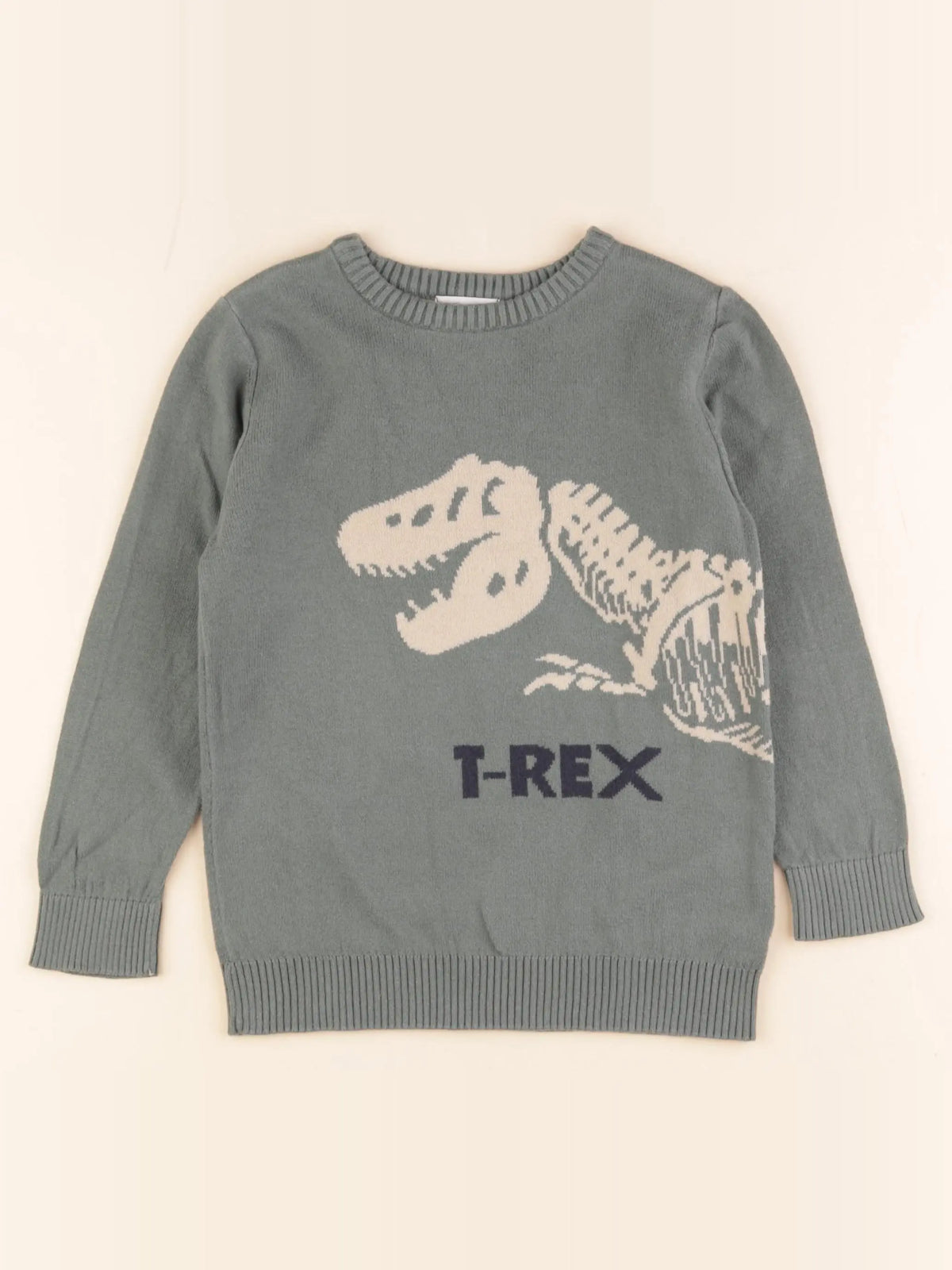 Vertbaudet - pull vert - 5 ans