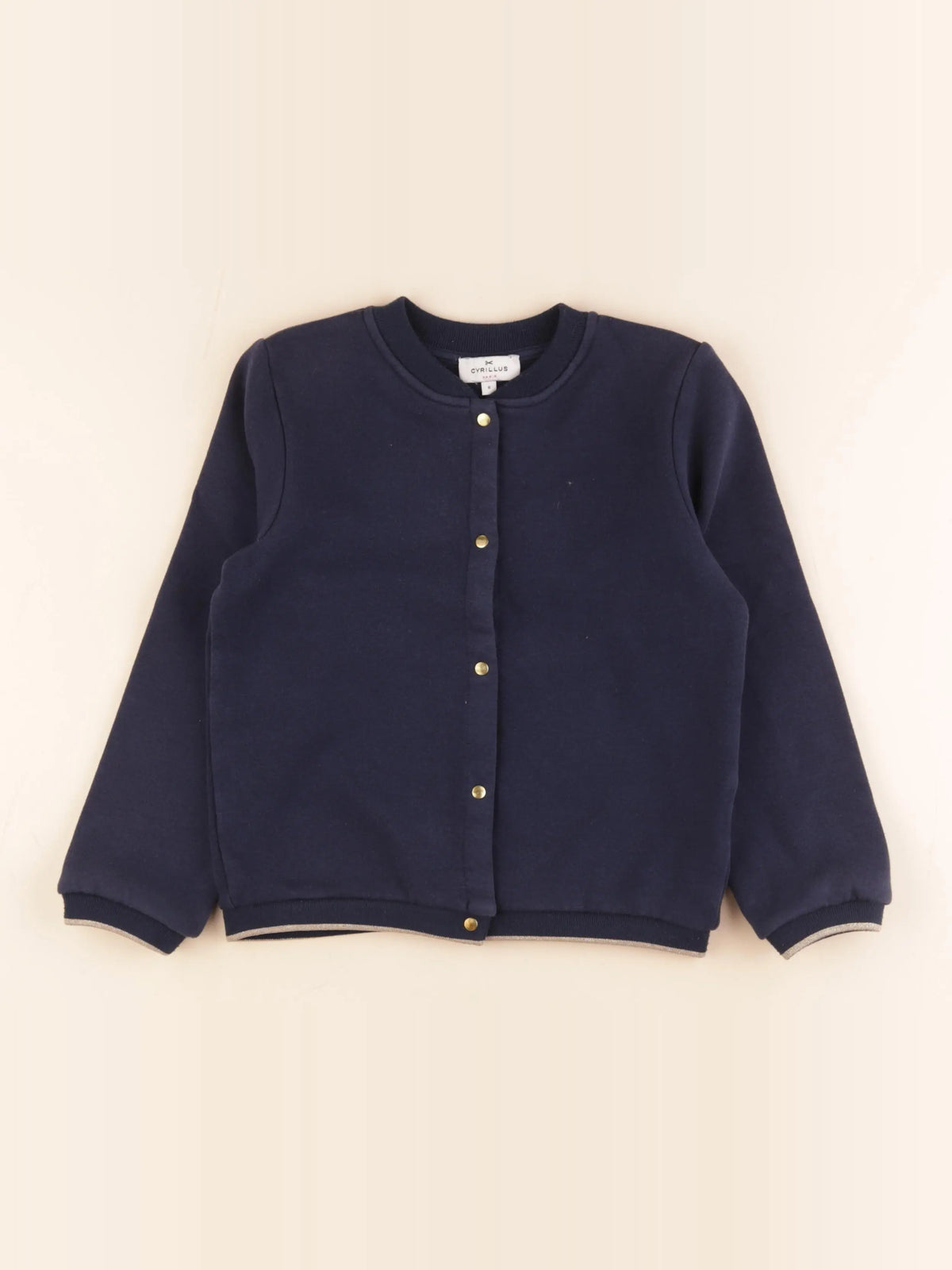 Cyrillus - sweat bleu - 8 ans