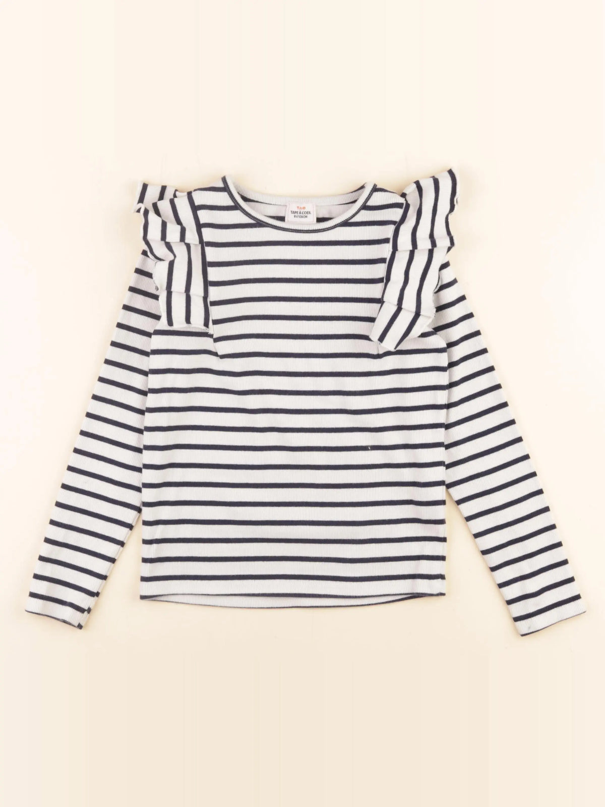 Tape à l'oeil - tee-shirt blanc, bleu - 8 ans