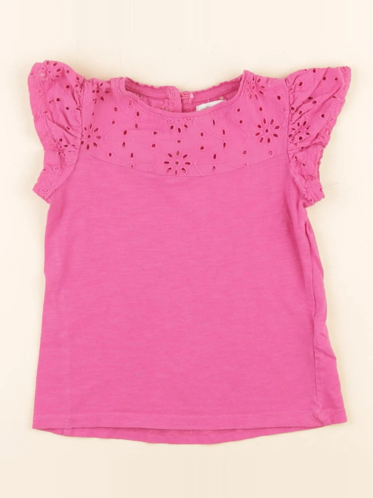 Vertbaudet - tee-shirt rose - 4 ans
