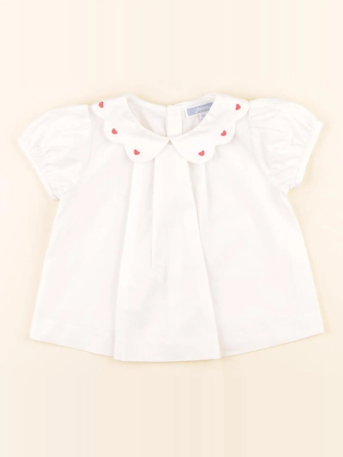 Jacadi - blouse blanc - 6 mois