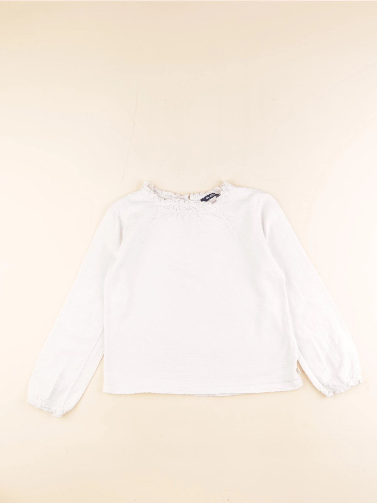 Okaidi - tee-shirt blanc - 10 ans