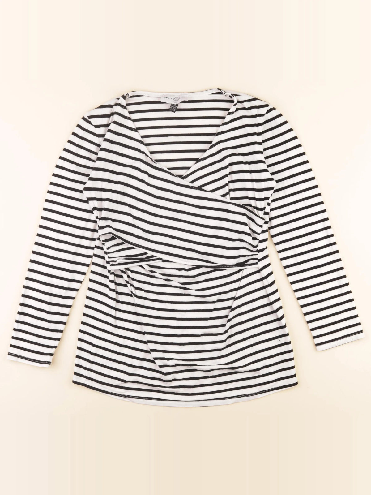 Envie de fraise - tee-shirt grossesse, allaitement bleu, blanc - 42 à 44