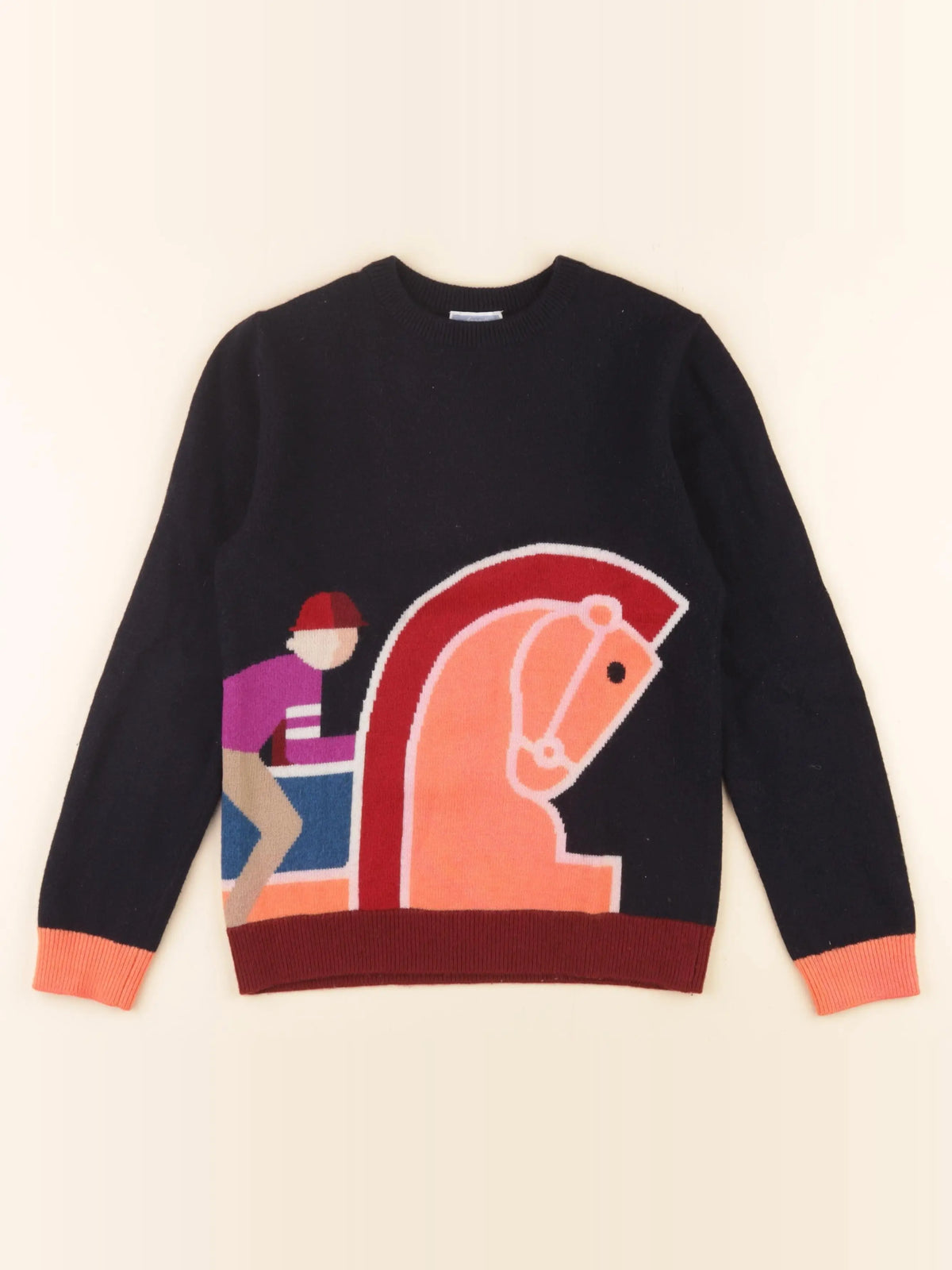 Jacadi - pull multicolore - 10 ans