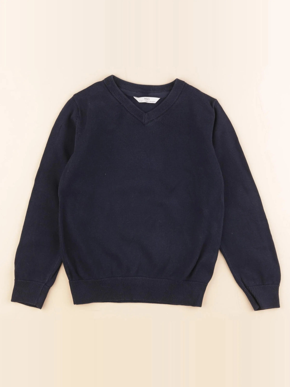Marks & Spencer - pull bleu - 9/10 ans