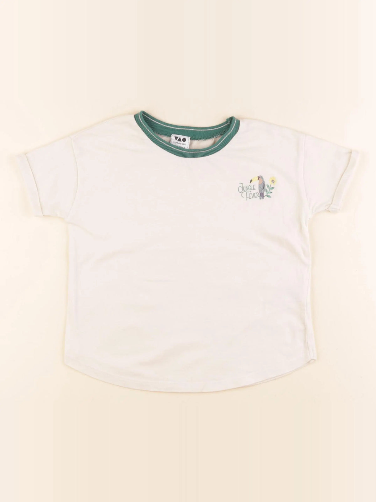 Tape à l'oeil - tee-shirt beige - 4 ans