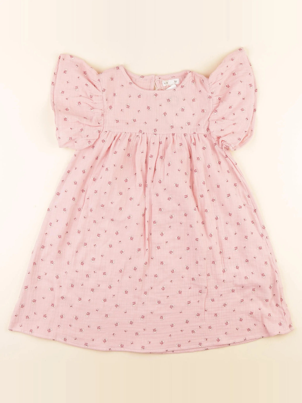 Vertbaudet - robe rose - 8 ans