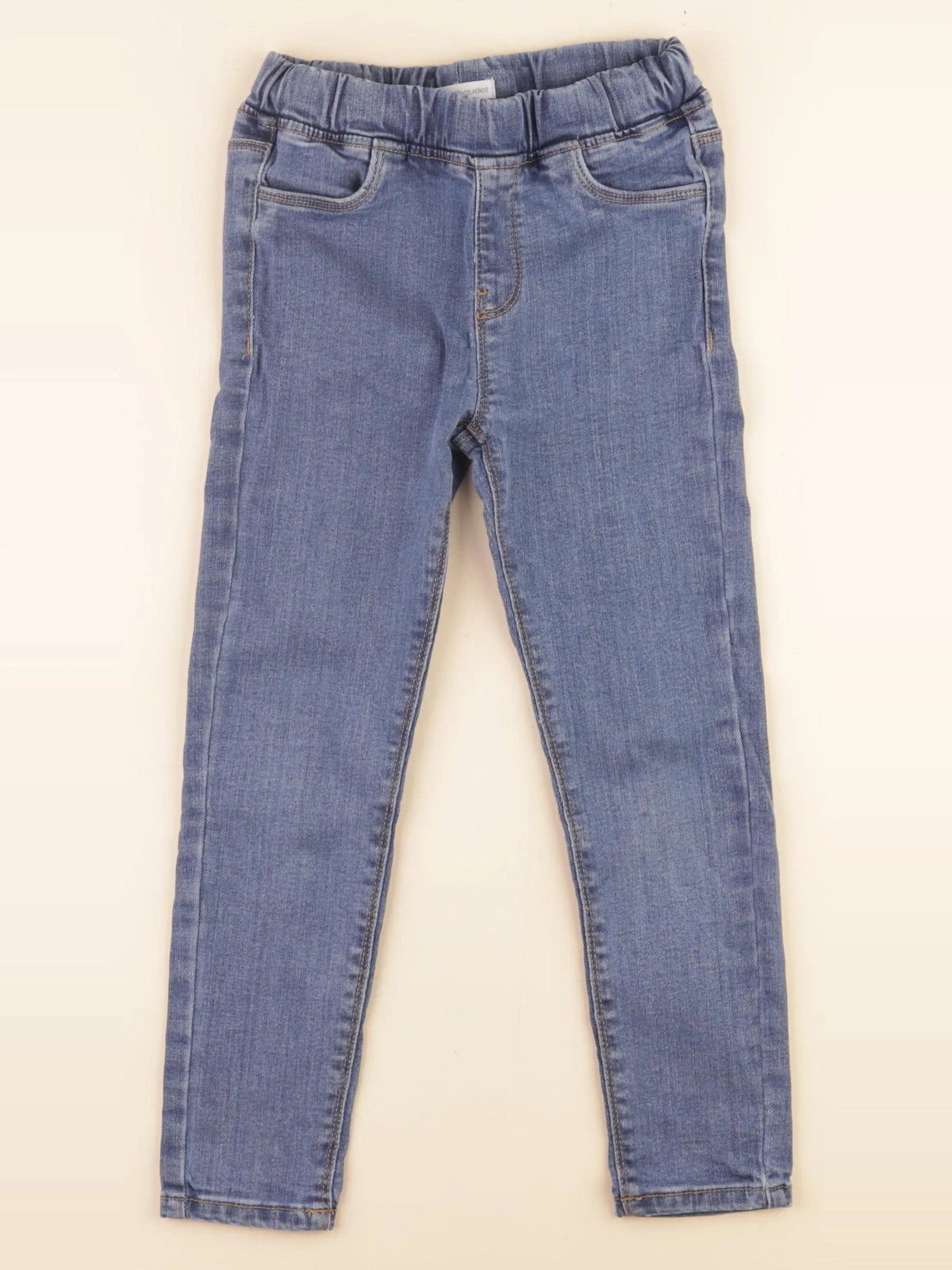 Vertbaudet - jegging bleu - 7 ans