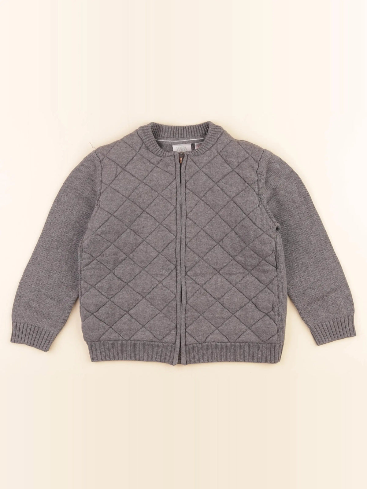 Zara - sweat gris - 4/5 ans