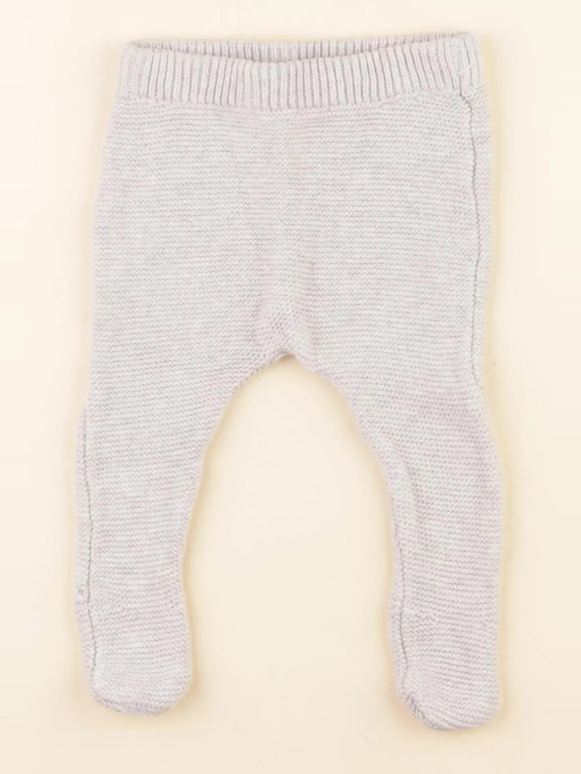 Vertbaudet - legging gris - 1 mois