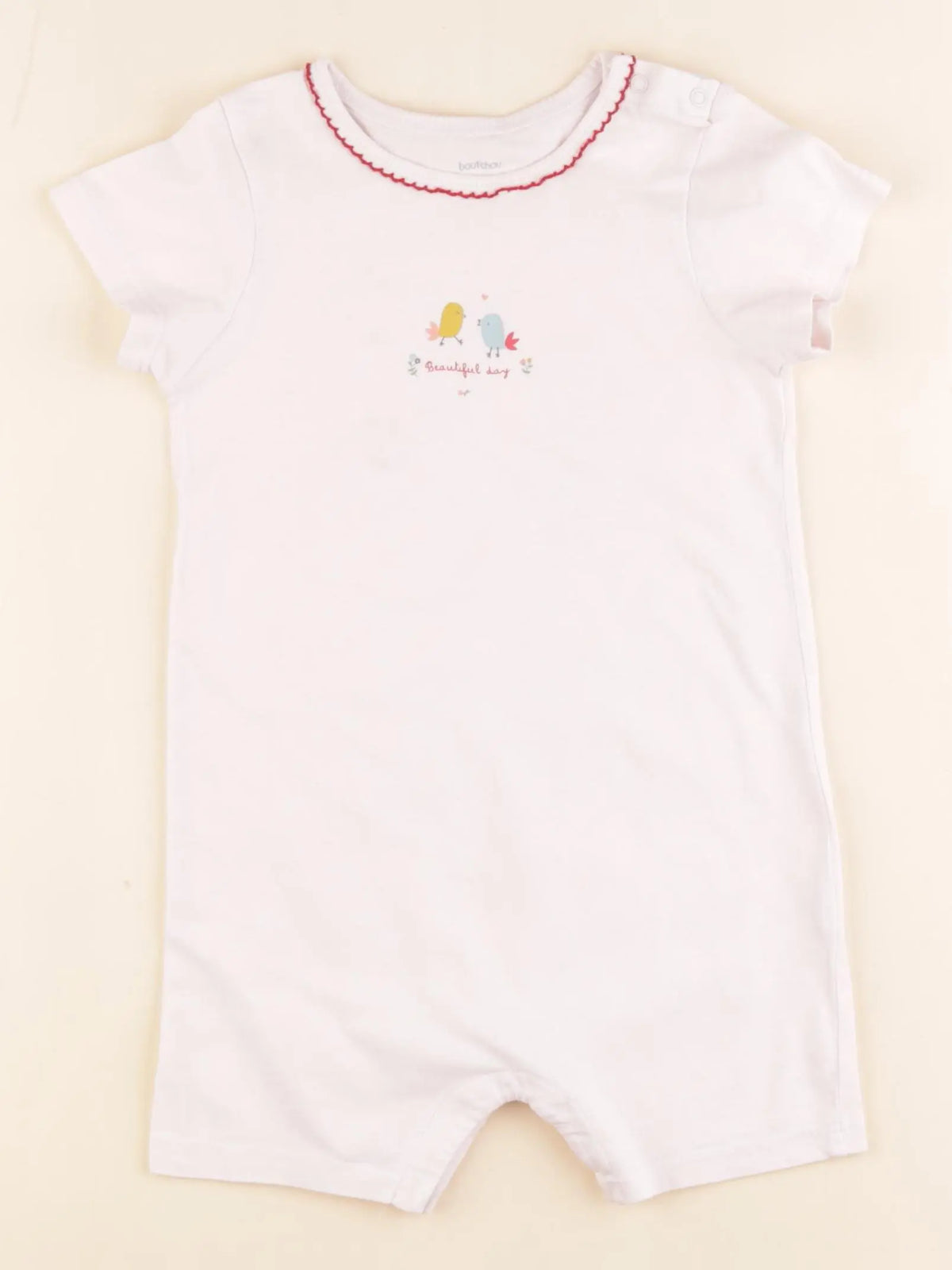 Boutchou - pyjama coton rose - 2 ans