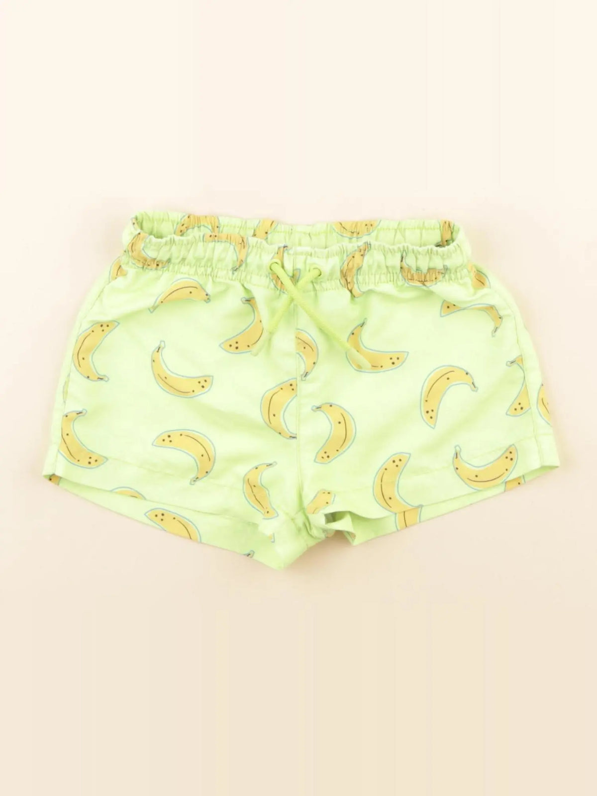 Zara - short jaune fluo - 12/24 mois
