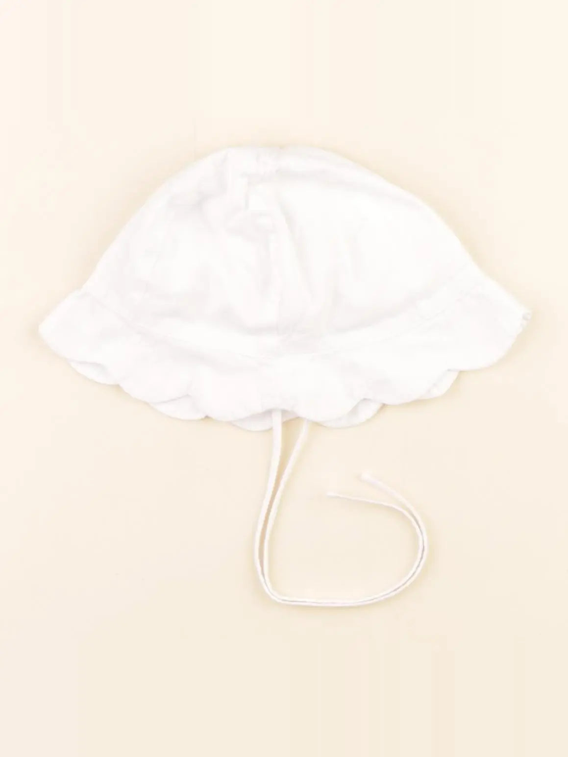 Jacadi - chapeau blanc - 12 mois