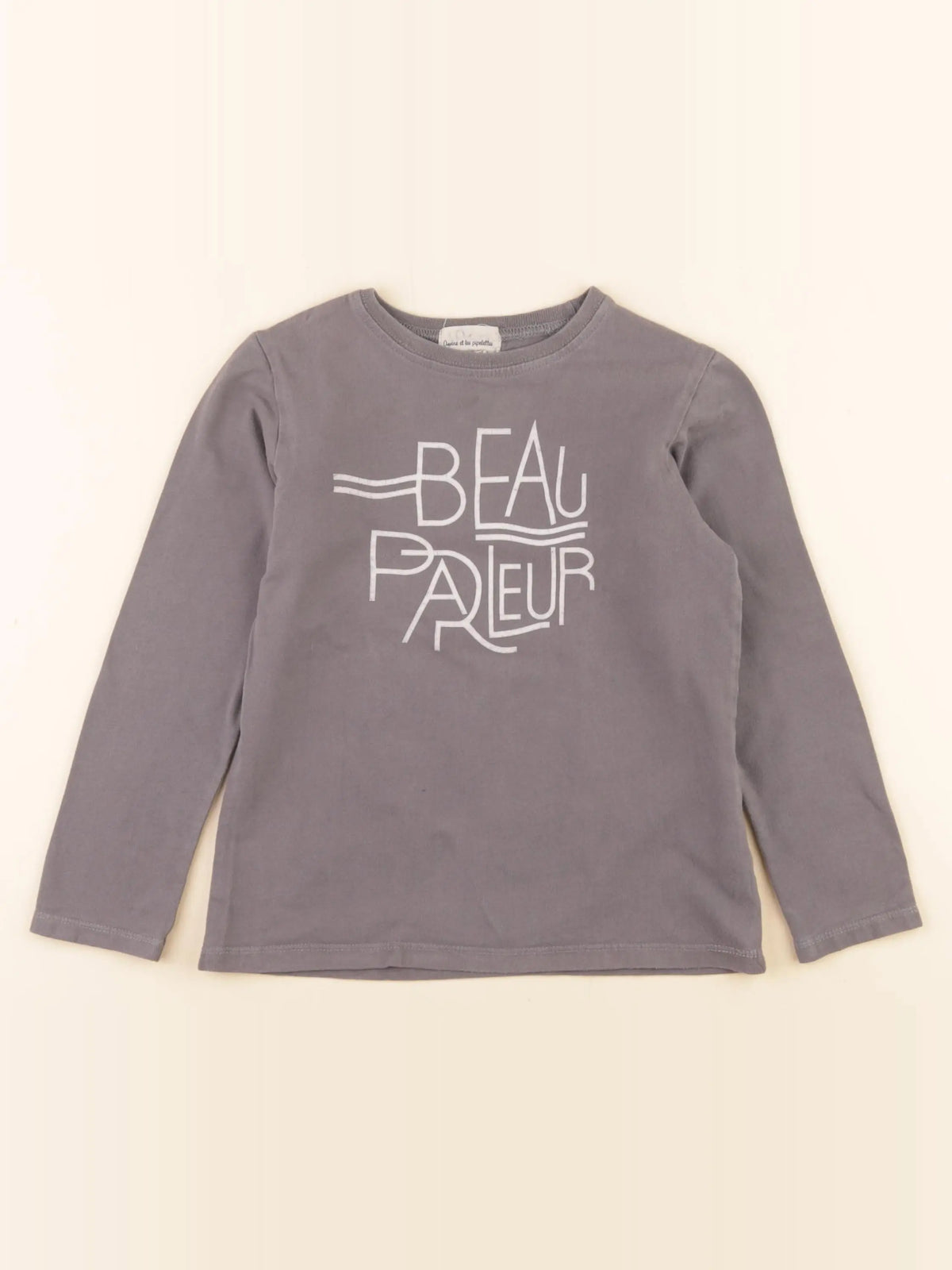 Arsène et les pipelettes - tee-shirt gris - 5 ans