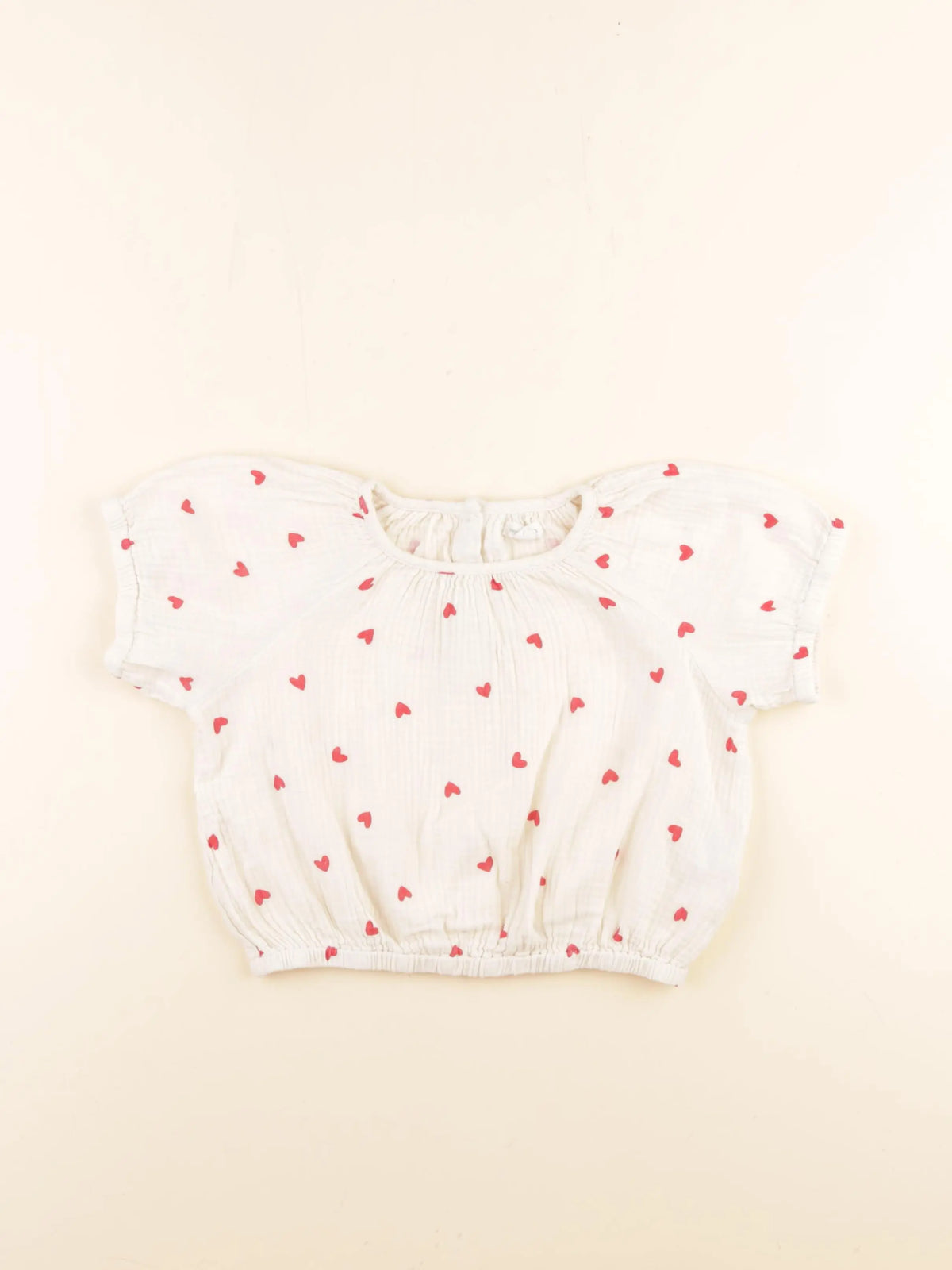 Vertbaudet - blouse beige - 36 mois