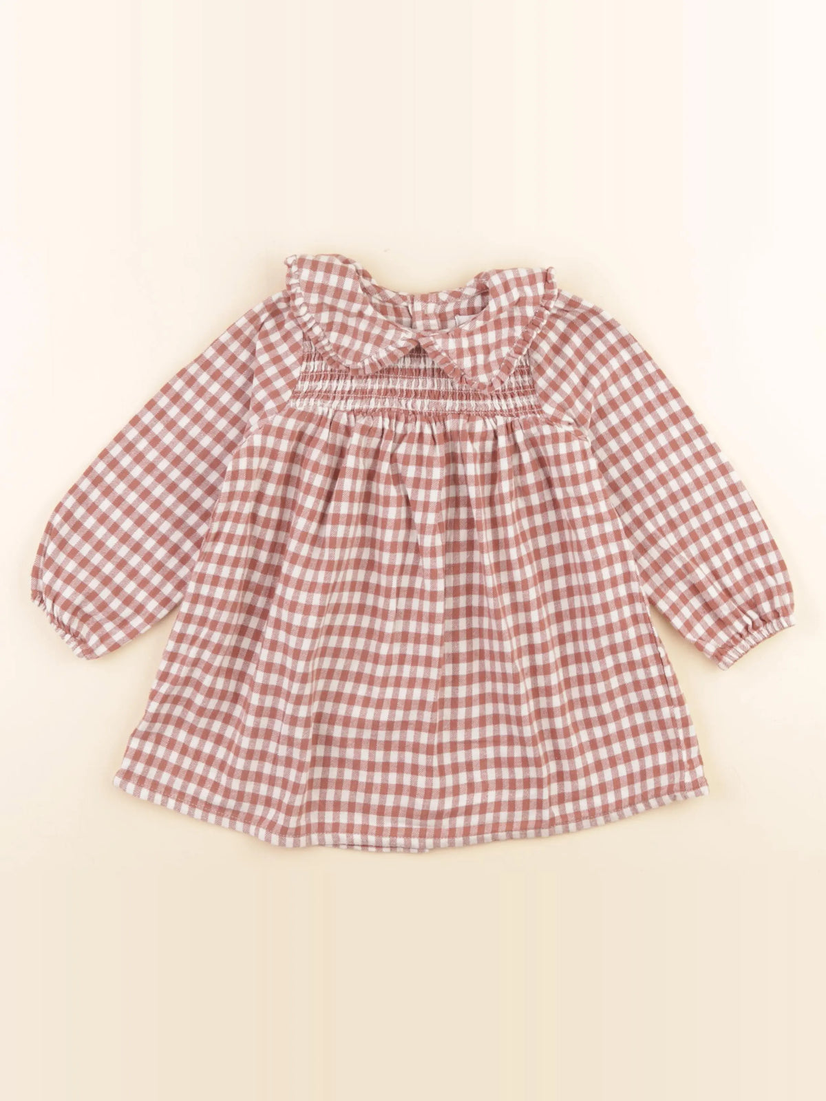 Vertbaudet - robe marron - 3 ans