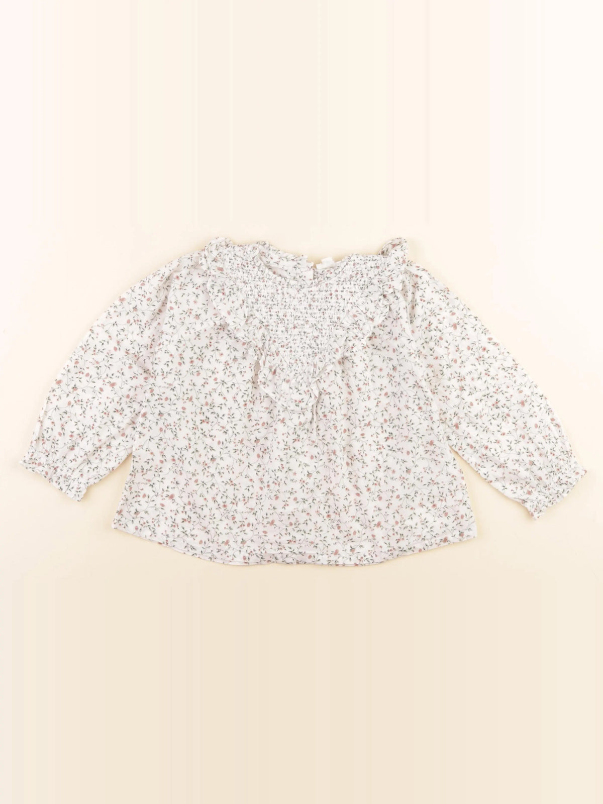 Vertbaudet - blouse blanc - 3 ans