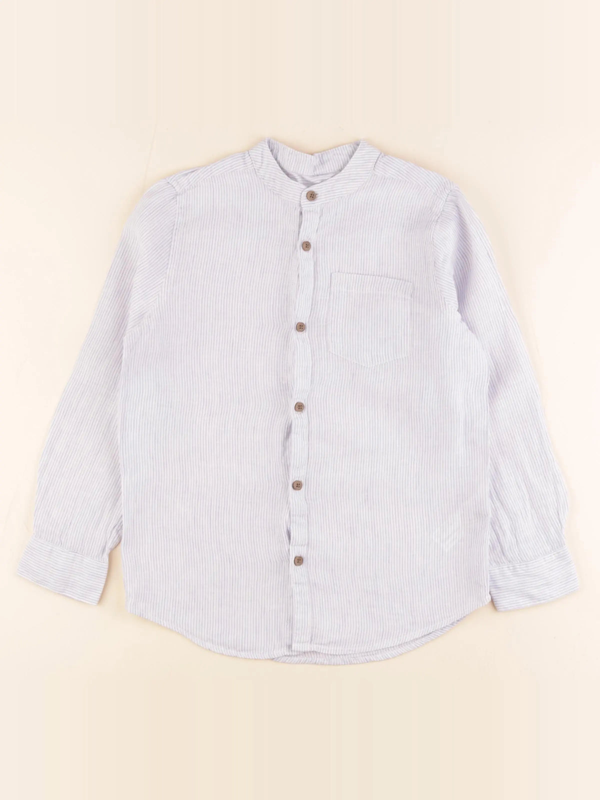 Monoprix - chemise bleu - 8 ans