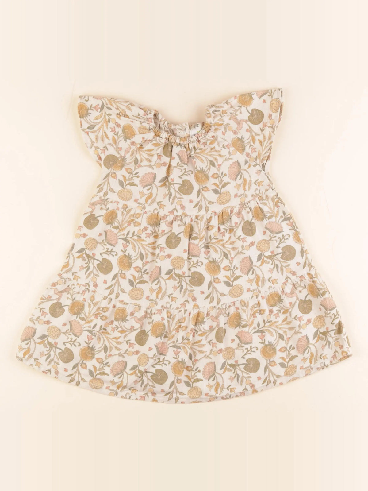 Tape à l'oeil - robe marron - 24 mois