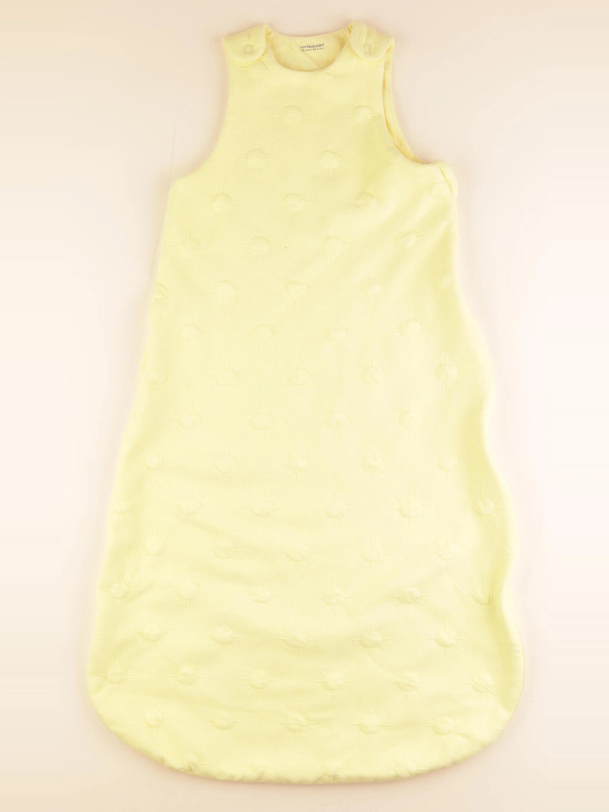 Vertbaudet - gigoteuse TOG 1 jaune - 18/36 mois