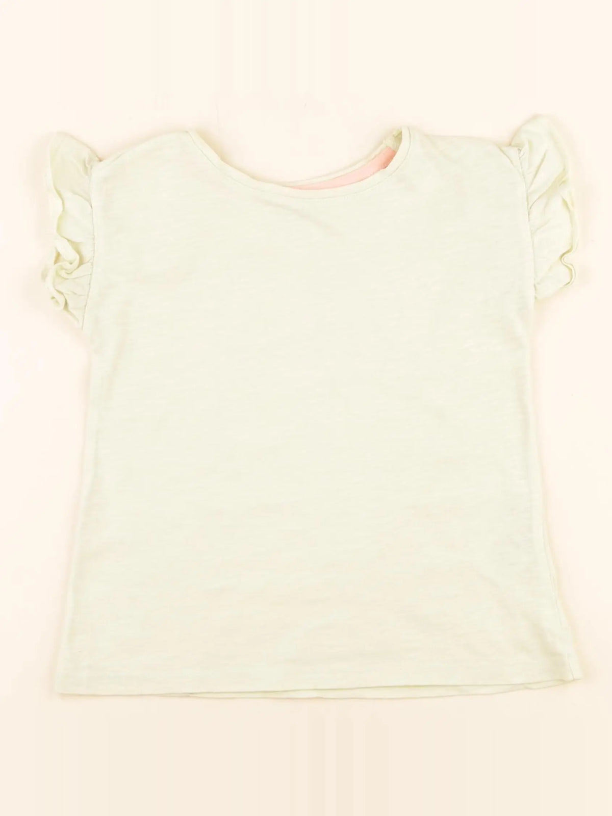 Vertbaudet - tee-shirt jaune - 4 ans