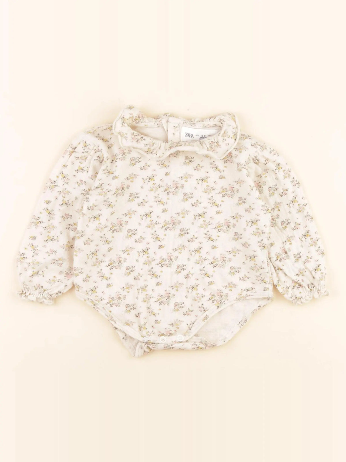 Zara - combinaison beige - 6/9 mois
