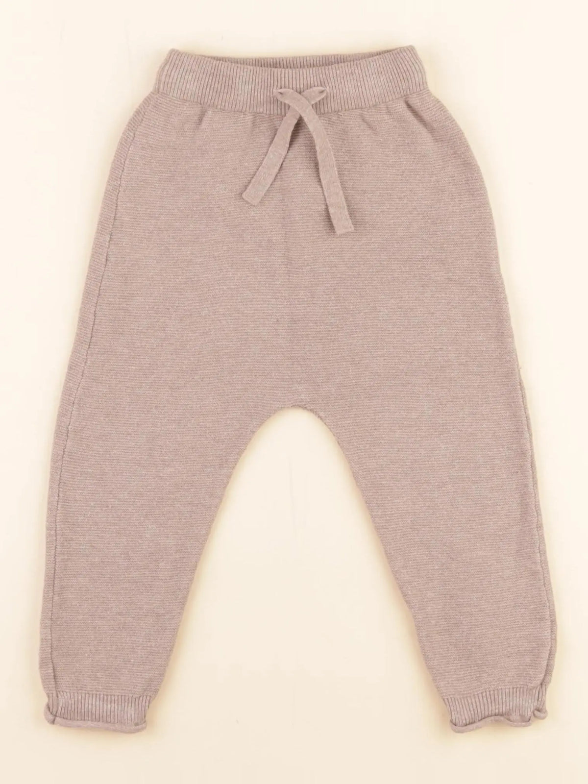 H&M - legging beige - 9/12 mois