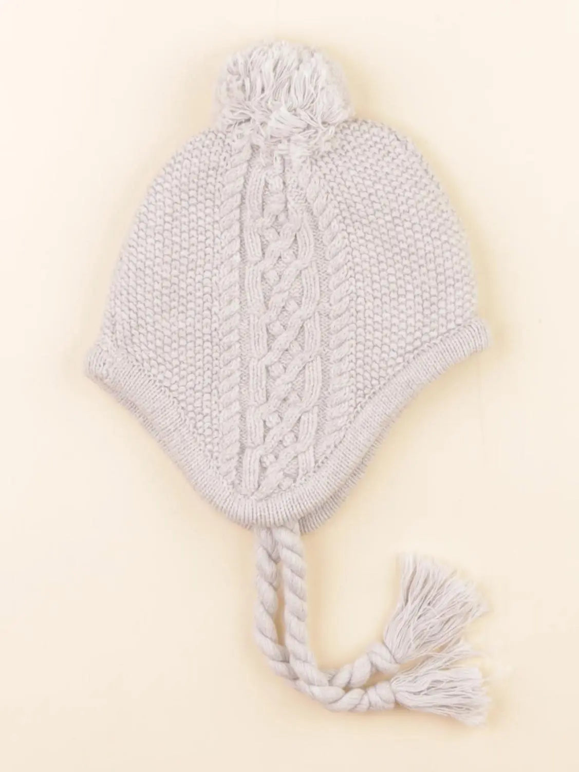 Cyrillus - bonnet gris - 6/9 mois