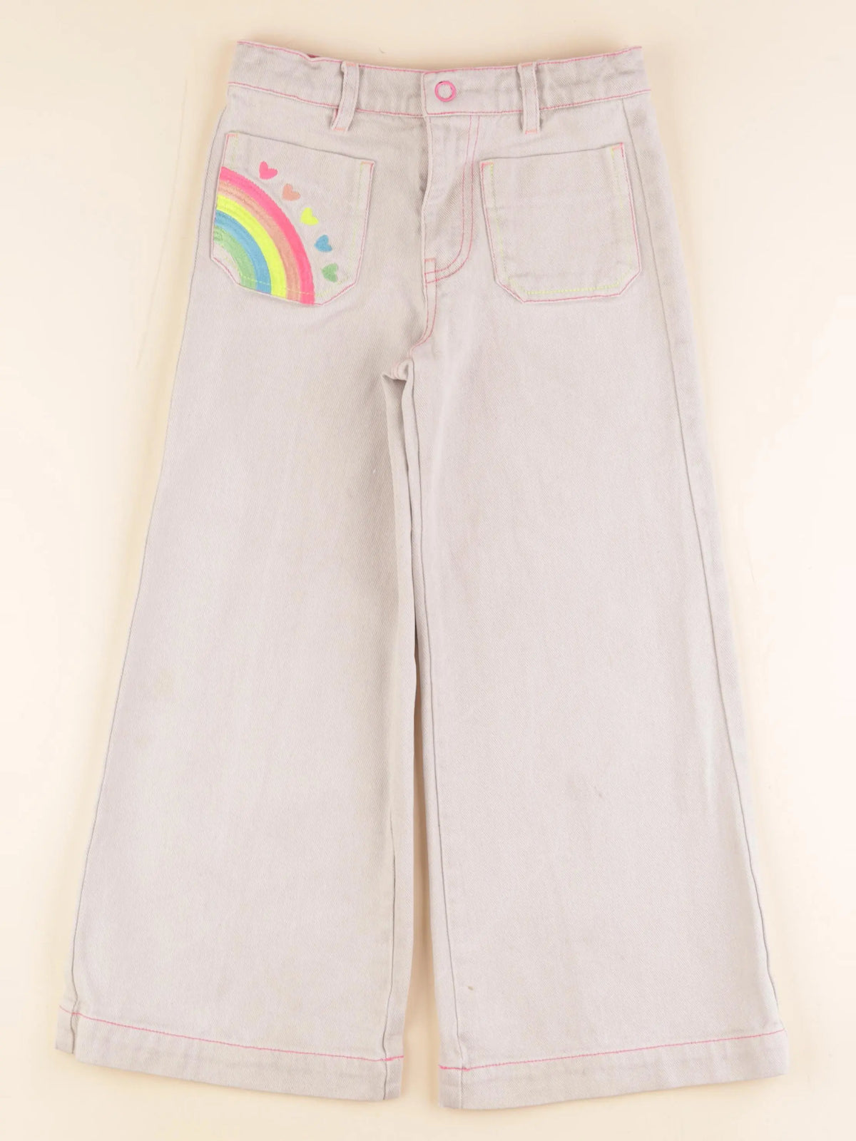 Billie Blush - jean beige - 8 ans