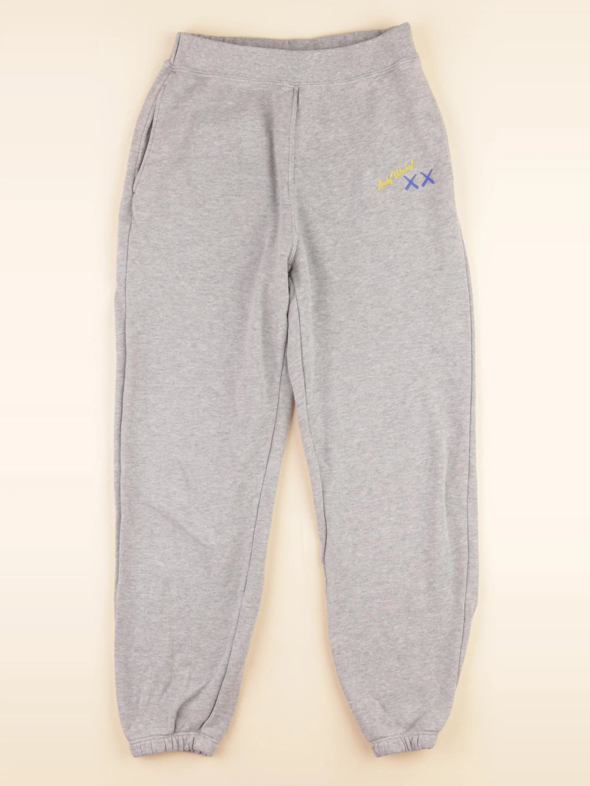 Uniqlo - jogging gris - 9/10 ans