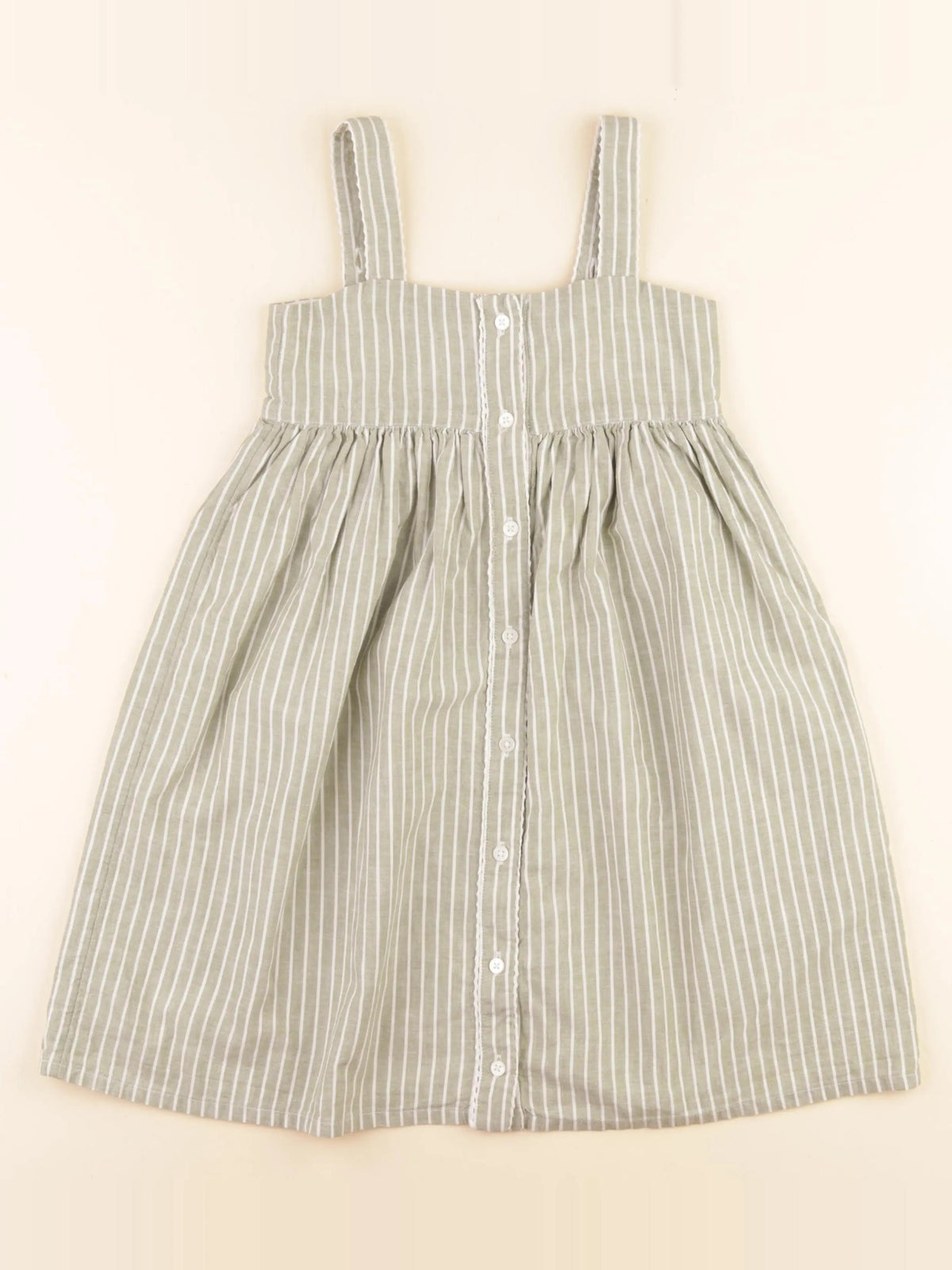 Cyrillus - robe vert - 6 ans