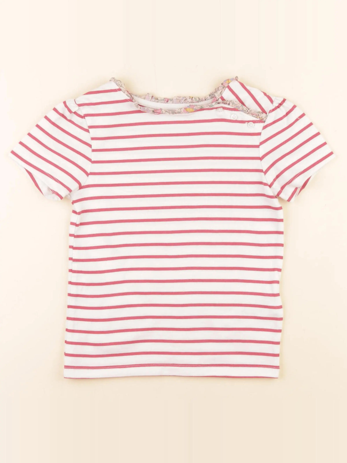 Cyrillus - tee-shirt rose - 6 ans