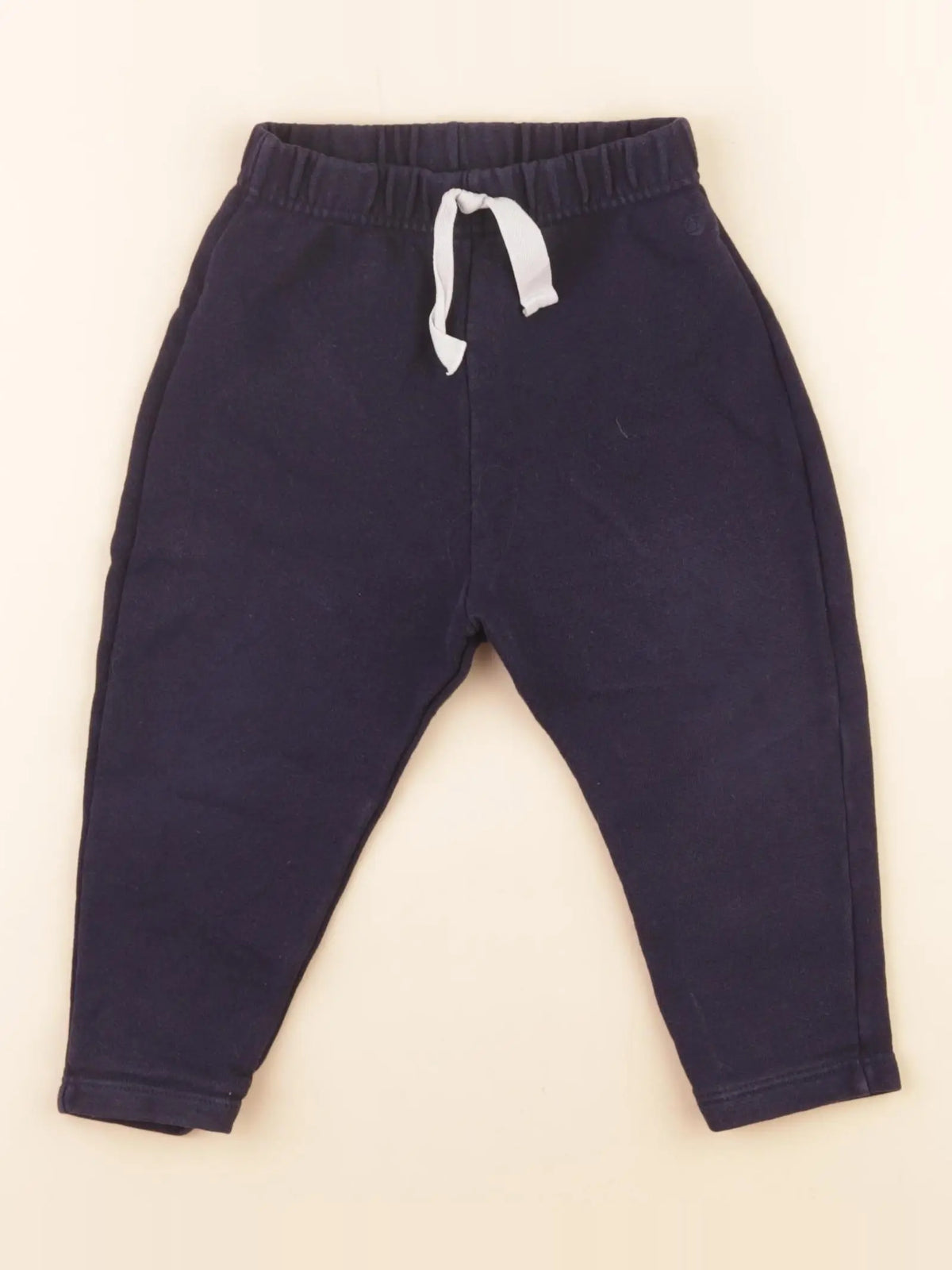 Petit Bateau - pantalon bleu - 18 mois
