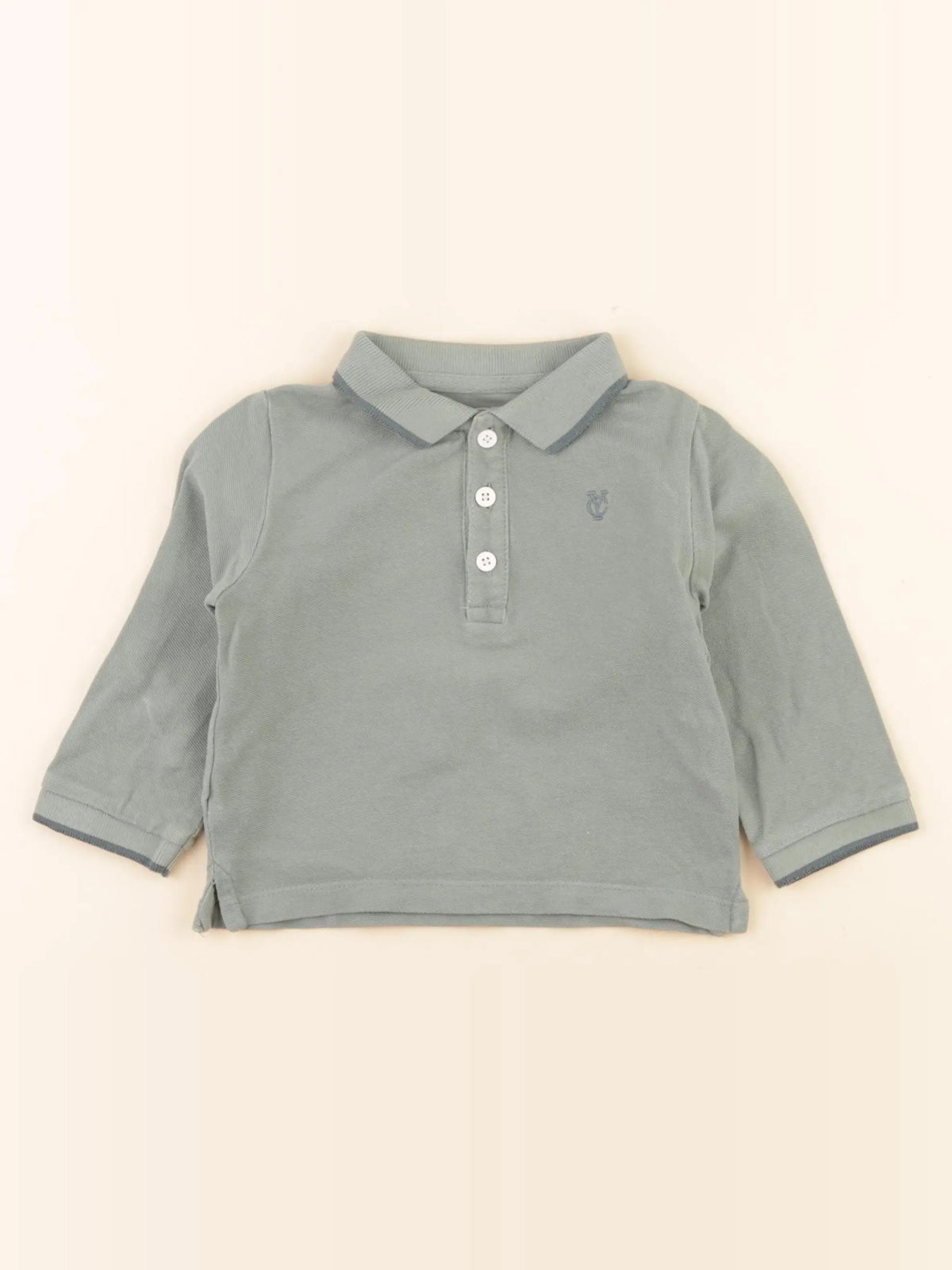 Cyrillus - polo vert - 18 mois