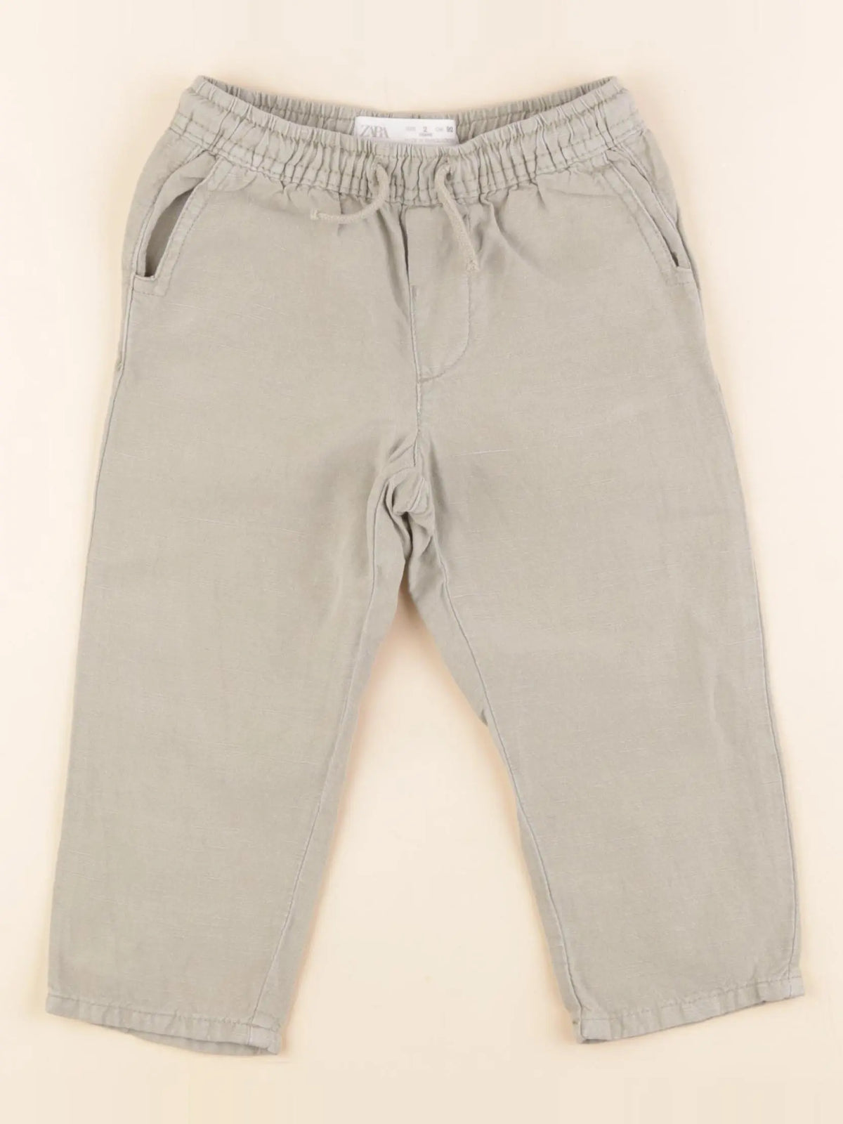 Zara - pantalon vert - 2 ans