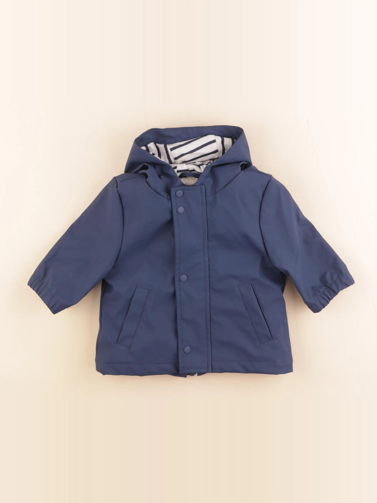 Vertbaudet - imperméable bleu - 18 mois