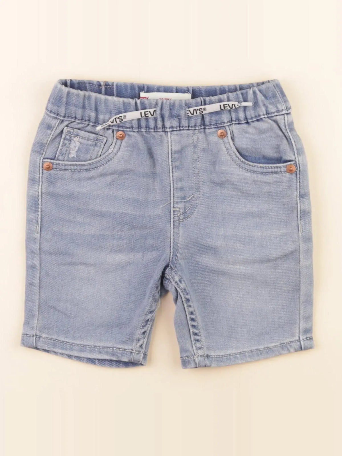 Levi's - short bleu - 3 ans