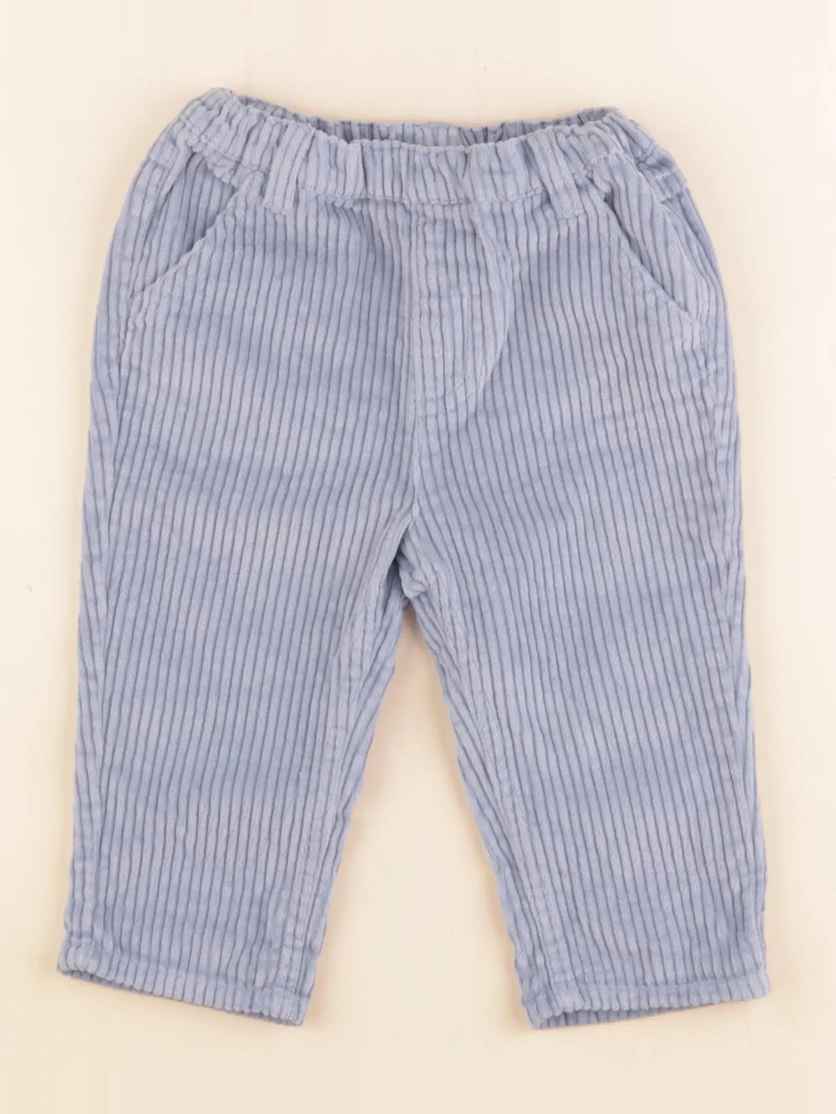Tape à l'oeil - pantalon bleu - 9 mois