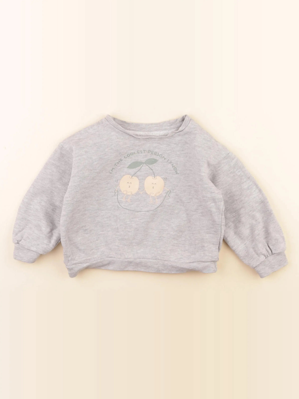 Vertbaudet - sweat gris - 3 ans